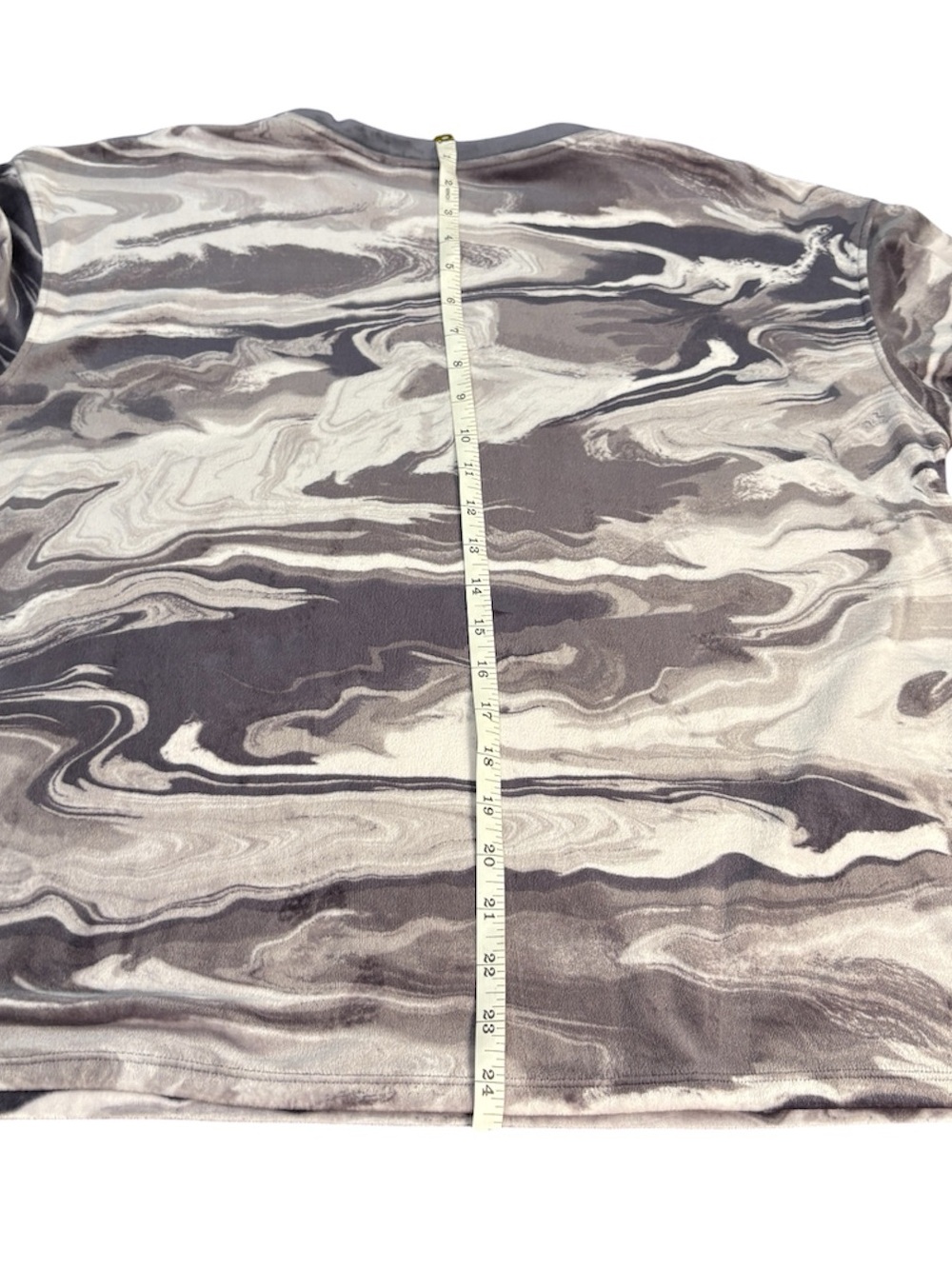 Cuddl Duds Pajamas Loungewear Marble Ultra Plush Soft Velvet Like Petite Large - Picture 8 of 16